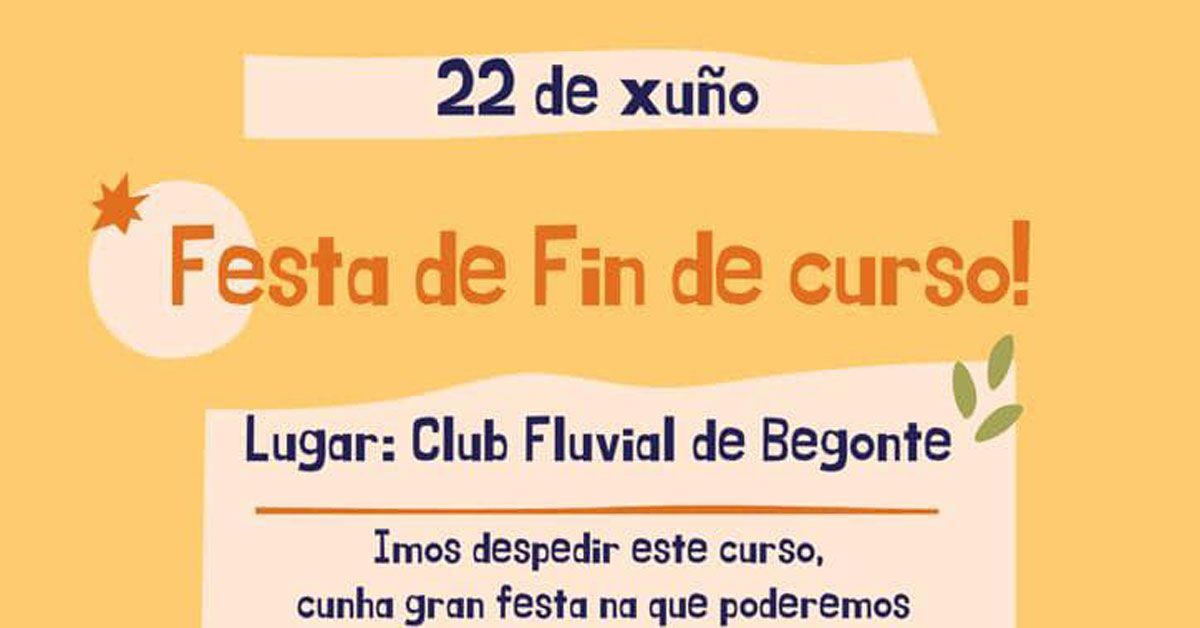 festa fin de curso begonte