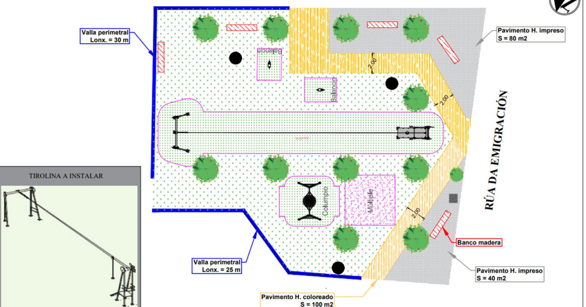 El parque infantil de Vilalba - Escapalandia