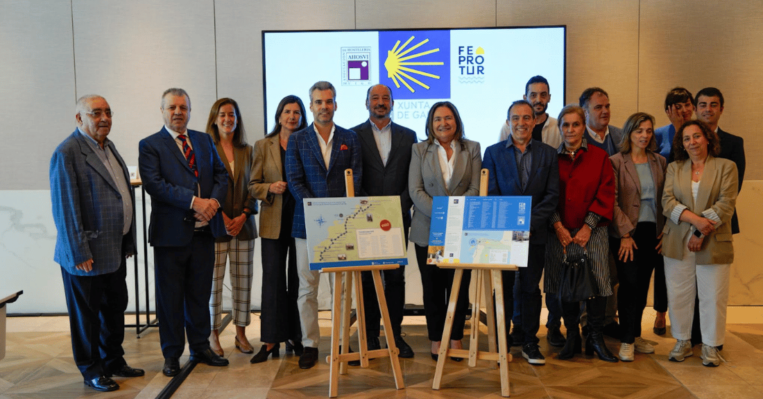 Mapa Camino Portugues