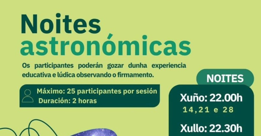 noites astronomivas