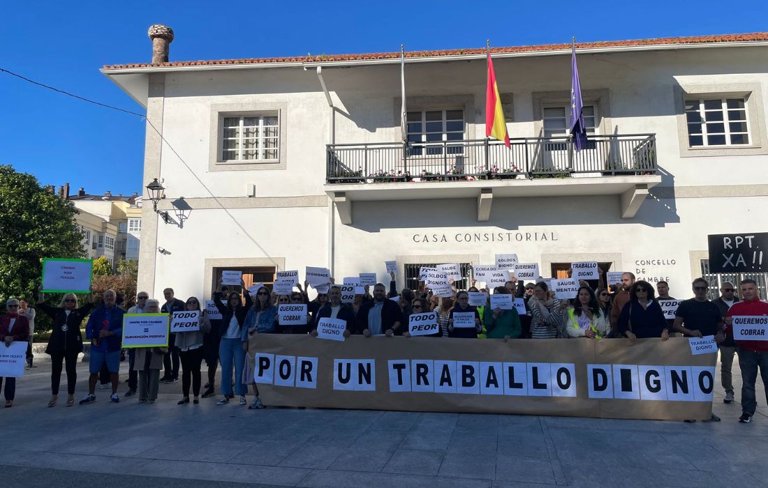 CARRAL manifestacion traballadores