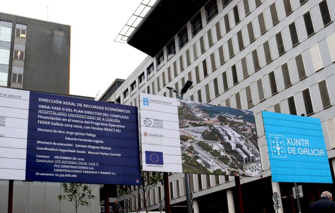 A CORUÑA carteis chuac