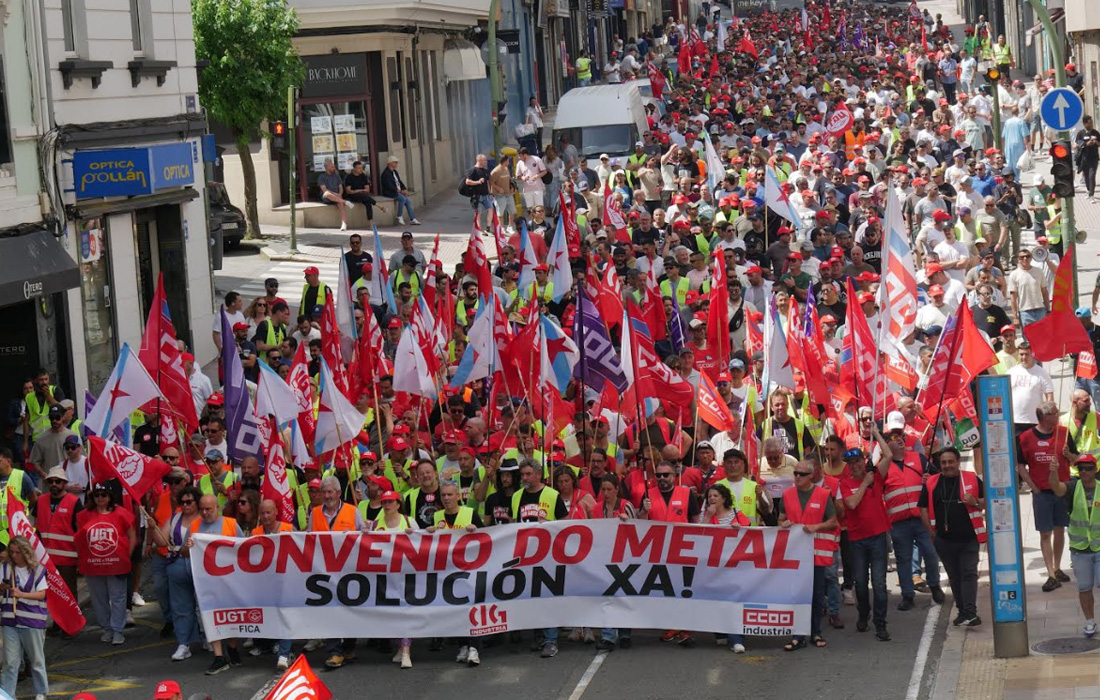 A CORUÑA folga metal 27.05.2026