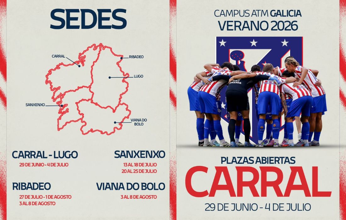 CARRAL campamento atlético madrid 2026