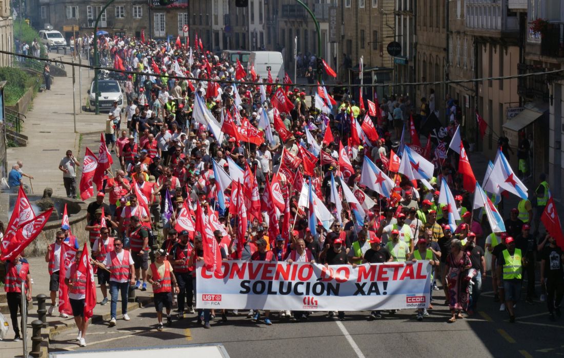 A CORUÑA folga metal 17.06.2026