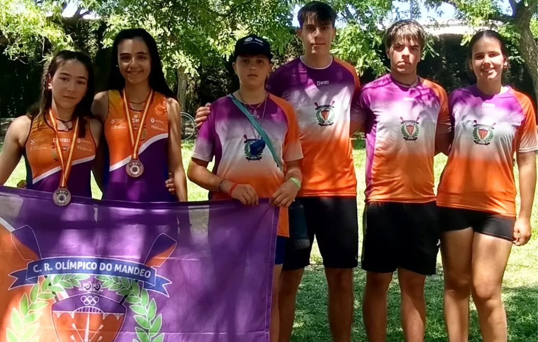 BERGONDO remo mandeo campeonato españa bronce