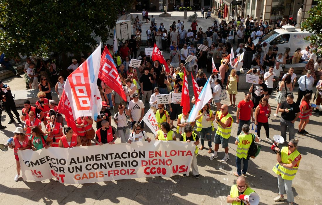 A CORUÑA folga alimentacion 16.08.2026