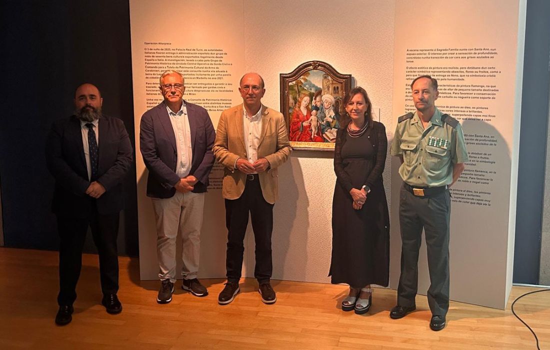 A CORUÑA tabla flamenca museo