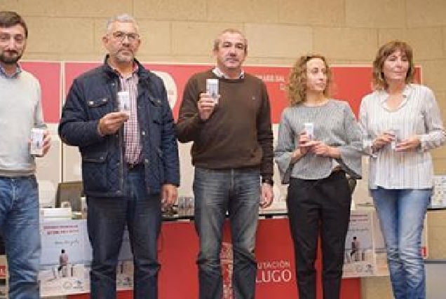 Iglesias, Fernández, Campos, Guerreiro e García presentaron as XV Xornadas Técnicas de Vacún de Leite