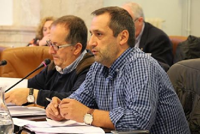 Xosé Ferreiro e Antonio Veiga, deputados do BNG na Deputación de Lugo
