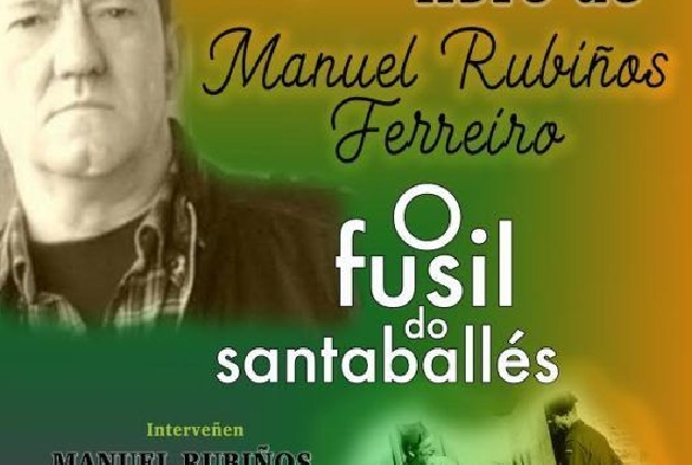 Presentación do libro escrito por Manuel Rubiños en Vilalba