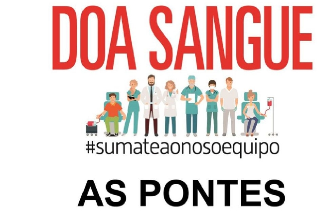 cartel doazón sangue as pontes