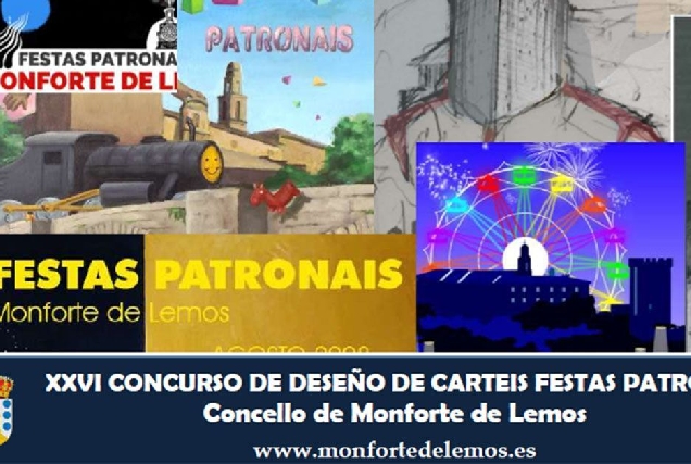 miniatura Cartel Concurso carteis Patronais Monforte 2021
