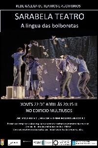 Cartel Lingua Bolboretas Sarabela Teatro