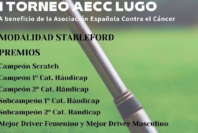 1Cartel Torneo AECC Club de Golf Lugo