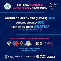 abonos european wome futsal