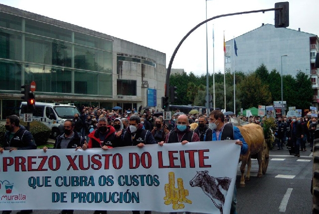 protesta gandeiros lugo prezo lugo tractorada 12