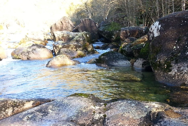 rio ao seu paso por castro