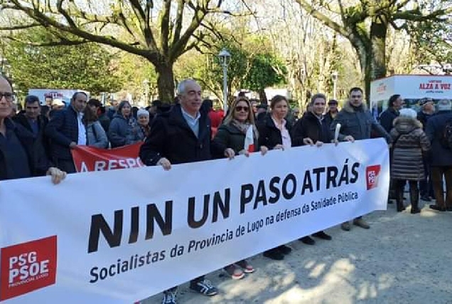 MANIFESTACION PSOE SANIDADE