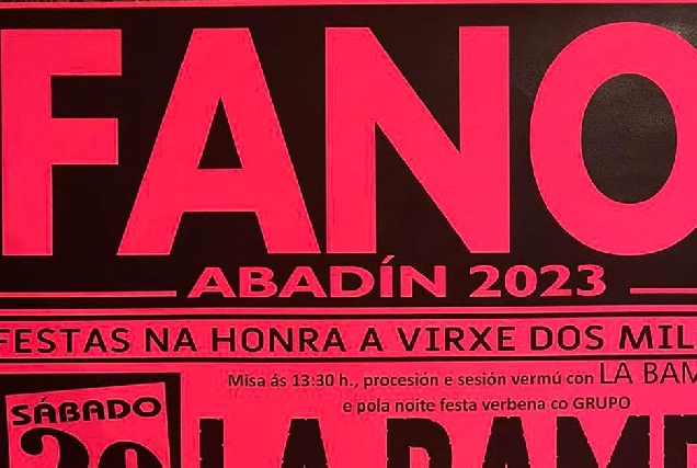 FESTAS FANOI ABADIN PORTADA