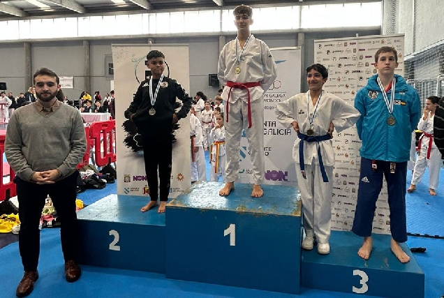Ac Taekwondo campionato galego Moaña Mateo