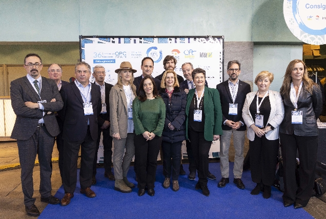 Imaxe dos organizadores do 36º Congreso Nacional de Organizadores Profesionais de Congresos (OPCE) na Coruña