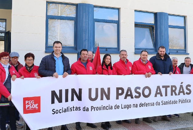 centro de saúde Láncara PSOE