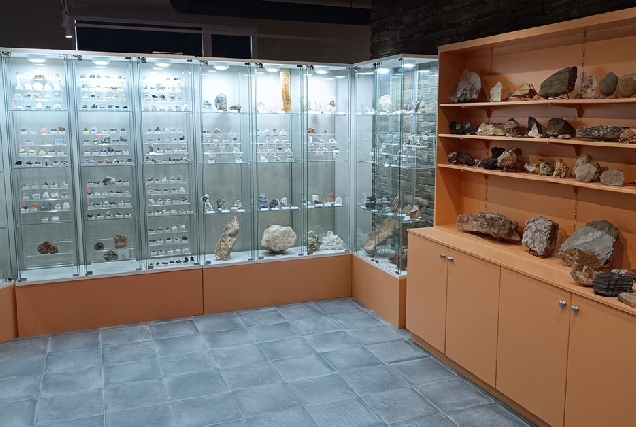 minerais Museo Xeolóxico de Quiroga