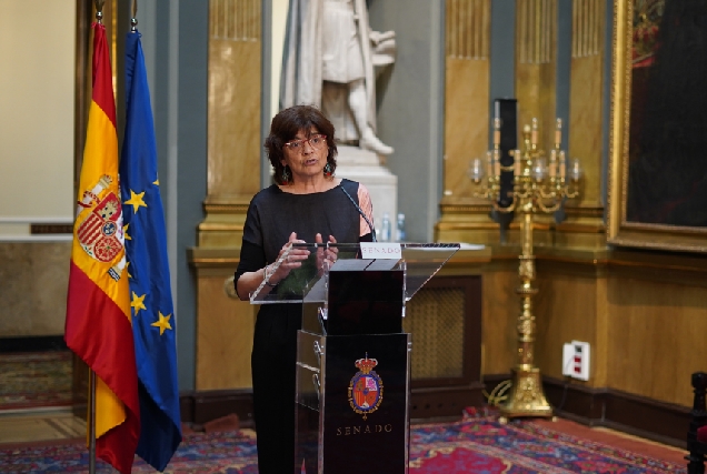 Carme da Silva, senadora do BNG