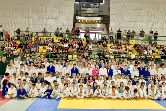 Entrega de medallas da Copa Deputación de Judo 2024