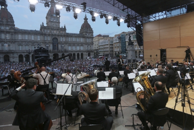 Imaxe da Banda Municipal da Coruña