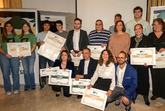 Entrega de premios do X Concurso de Proyectos Empresariales Semente Ribeira Sacra