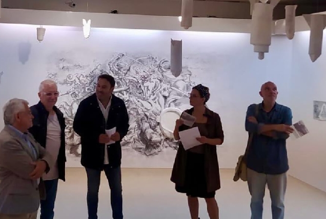 Inauguración da mostra 'A arte da guerra : A guerra da arte (56)'