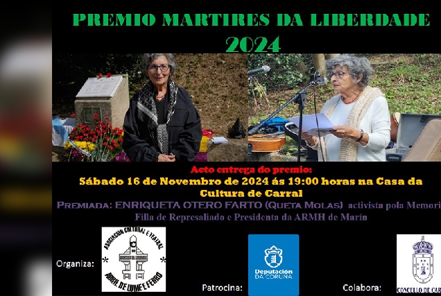 carral premio martires da liberdade