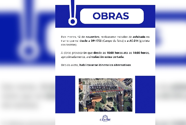 obras cambre