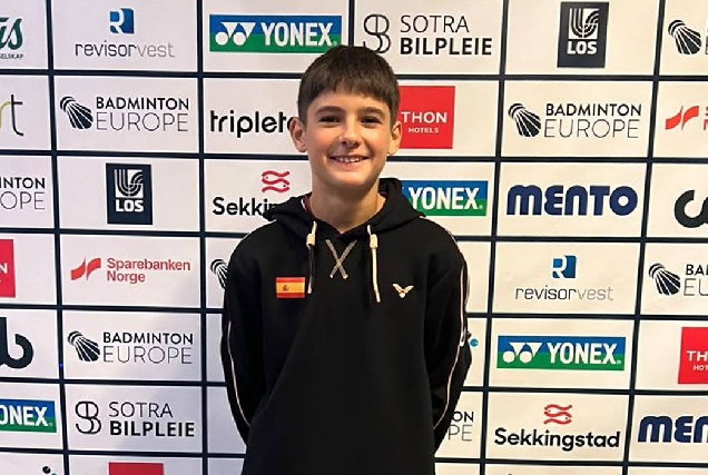 Spanish Badminton Pair Álvaro Gómez and Xulia Otero Win Bronze at U15 European Championships